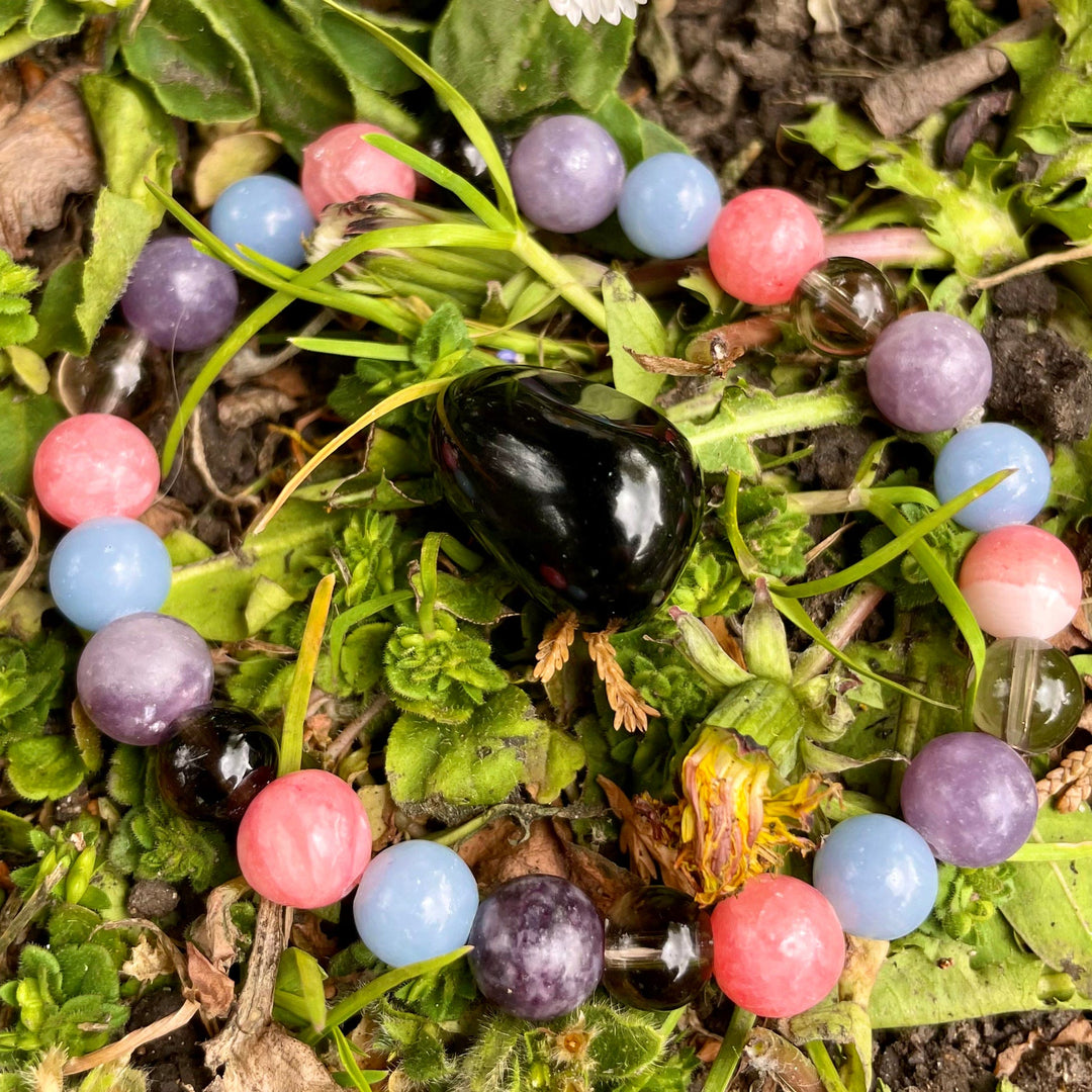 Bracelet de perles de soutien au deuil et à la perte Olivenorma