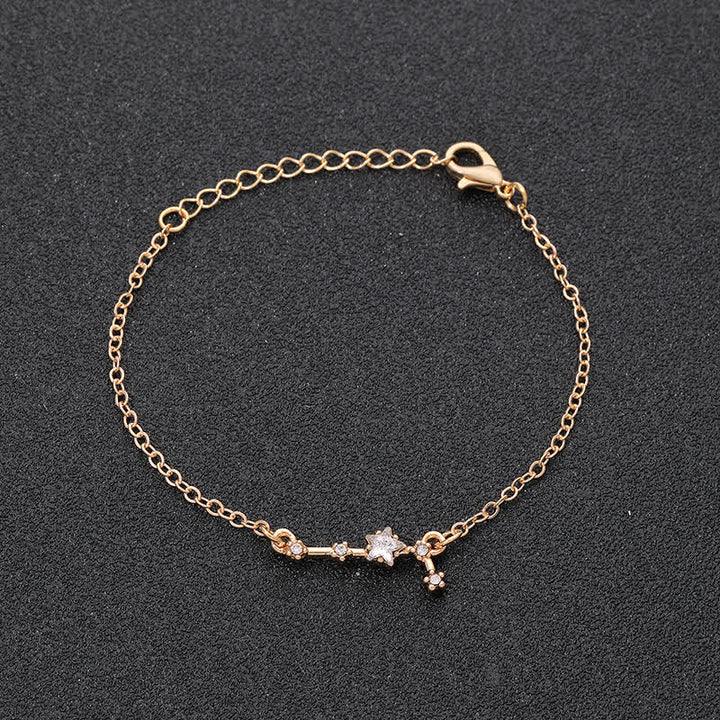 Bracelet astrologique Olivenorma avec douze constellations