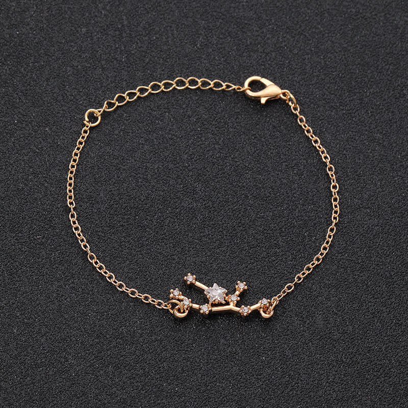 Bracelet astrologique Olivenorma avec douze constellations