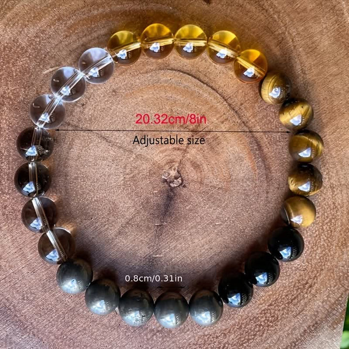 Bracelet en perles de pierre naturelle Olivenorma « Road Opener »