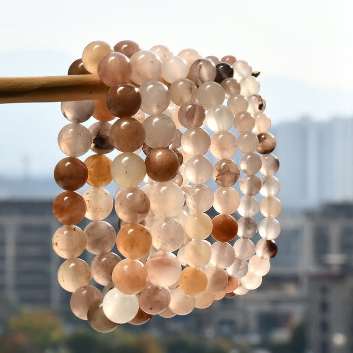 Bracelet en perles de lépidolite Olivenorma 6-10 mm