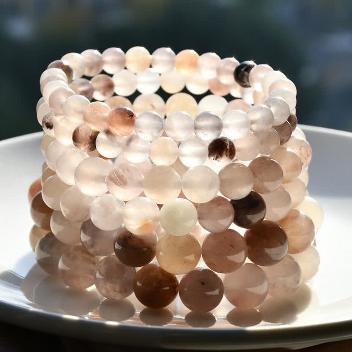 Bracelet en perles de lépidolite Olivenorma 6-10 mm