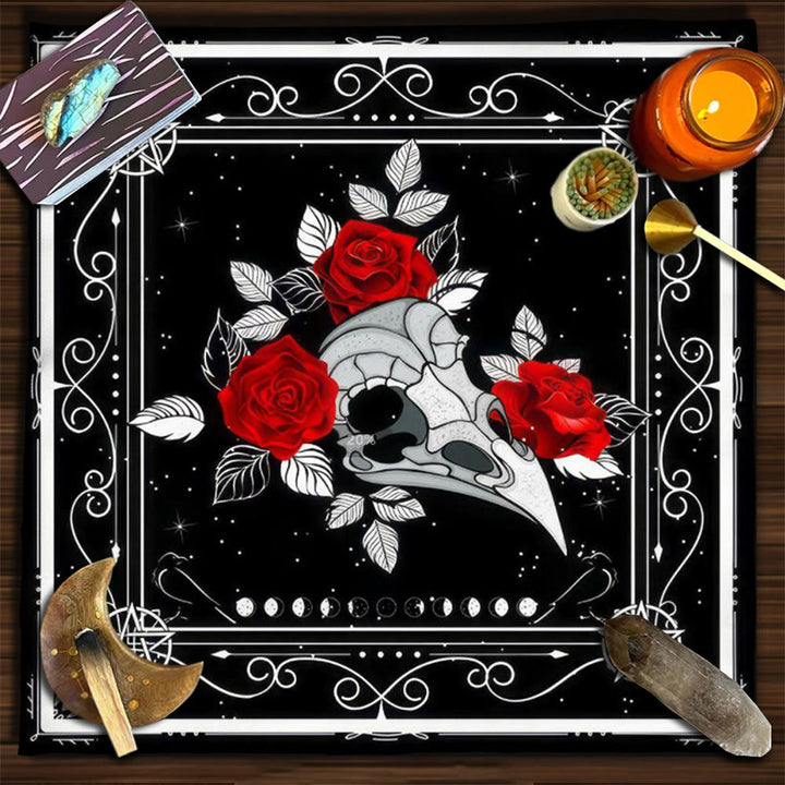 Nappe de Tarot Mystérieuse de l'Arbre Sacré d' Olivenorma Yggdrasil