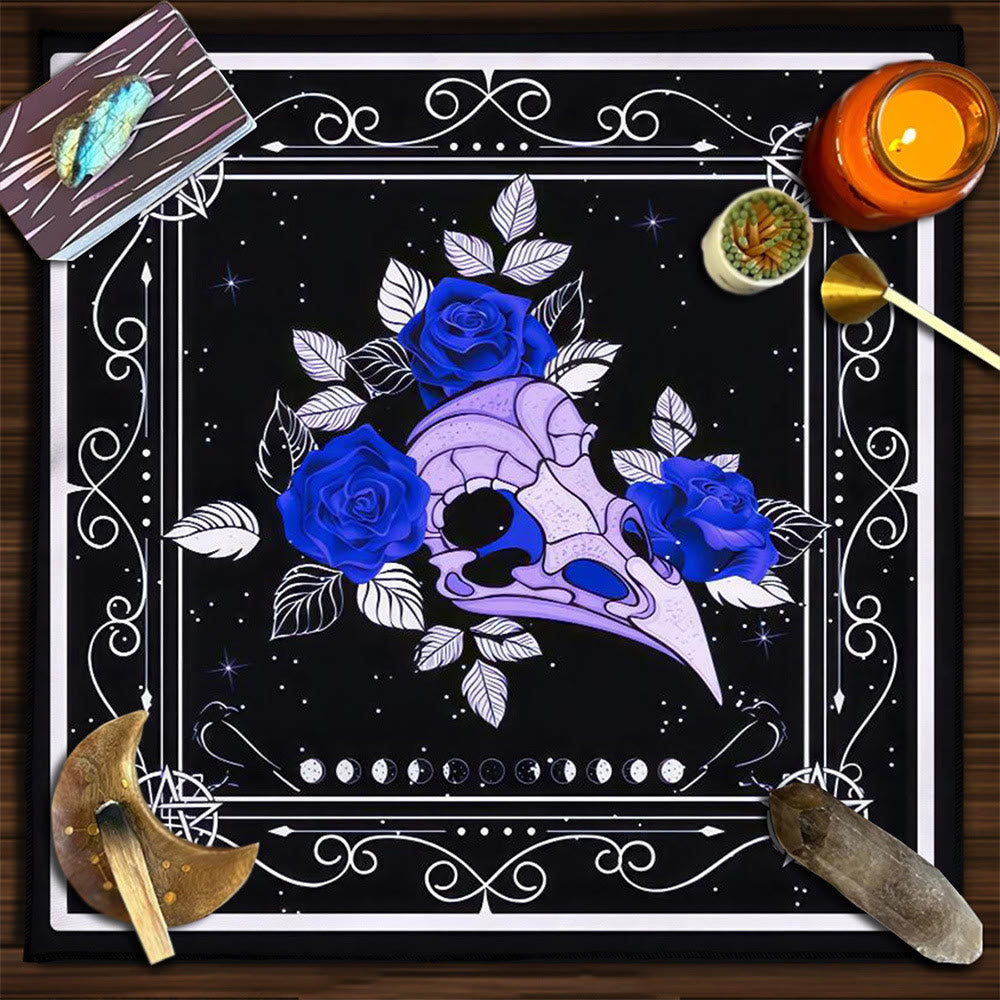 Nappe de Tarot Mystérieuse de l'Arbre Sacré d' Olivenorma Yggdrasil