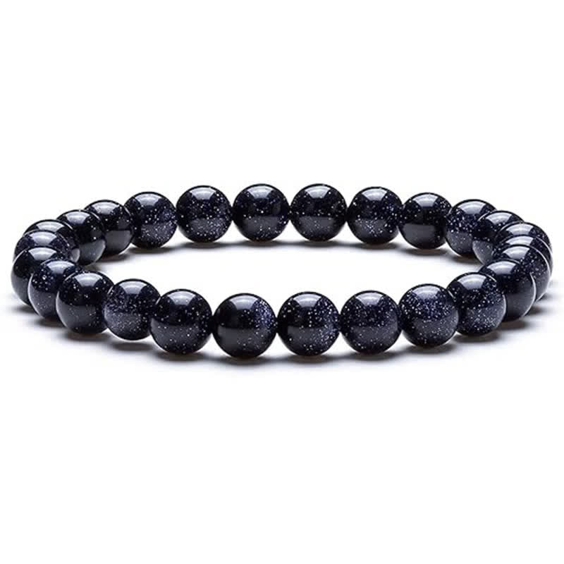 Bracelet Olivenorma en perles de pierre naturelle de 8 mm pour femme et homme