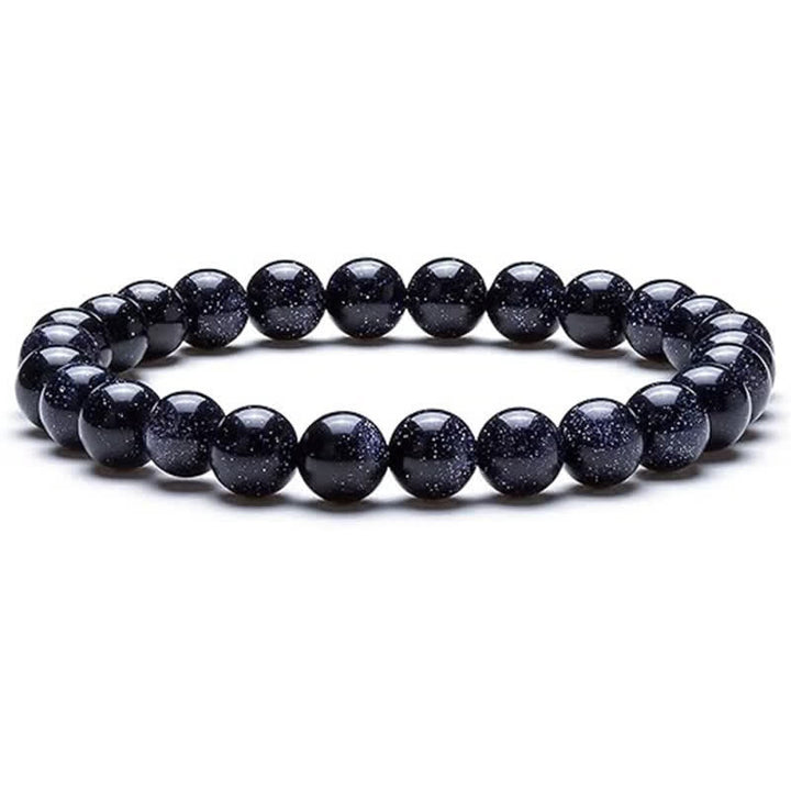 Bracelet Olivenorma en perles de pierre naturelle de 8 mm pour femme et homme