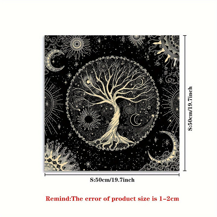 Nappe de tarot divinatoire Arbre de vie Olivenorma