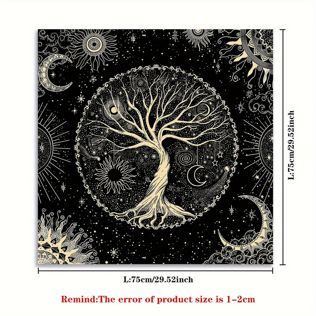 Nappe de tarot divinatoire Arbre de vie Olivenorma