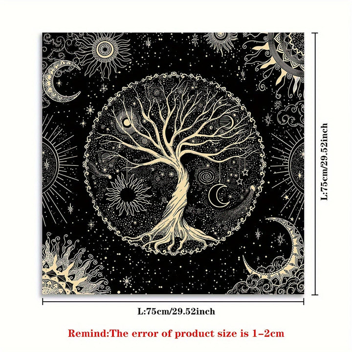 Nappe de tarot divinatoire Arbre de vie Olivenorma