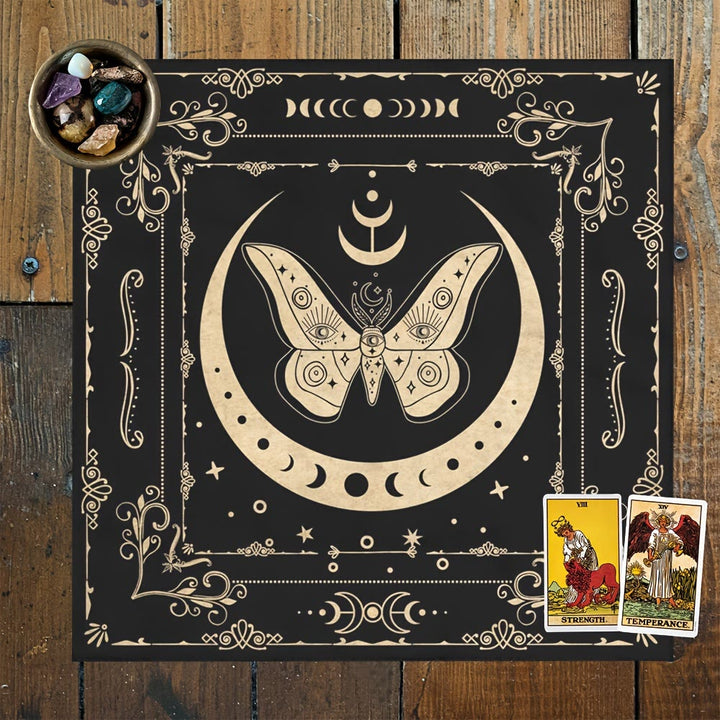 Nappe de tarot divinatoire Olivenorma Butterfly Evil's Eye