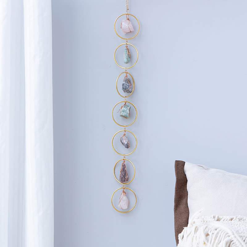 Carillon éolien mural en pierre naturelle Olivenorma