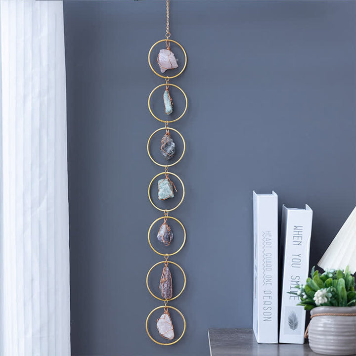 Carillon éolien mural en pierre naturelle Olivenorma