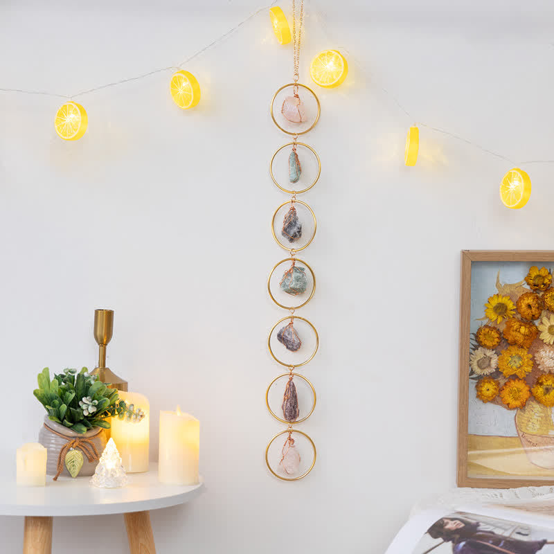 Carillon éolien mural en pierre naturelle Olivenorma