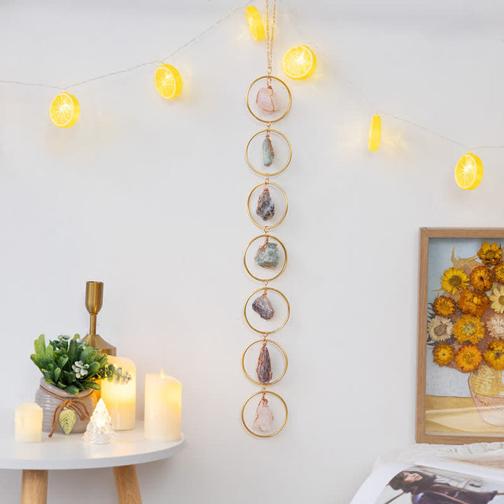 Carillon éolien mural en pierre naturelle Olivenorma