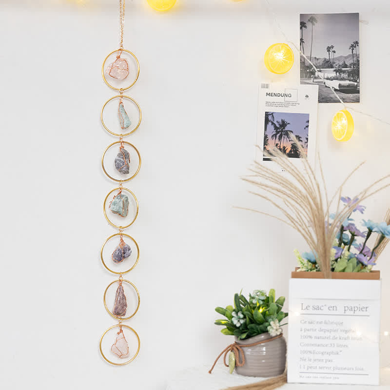 Carillon éolien mural en pierre naturelle Olivenorma