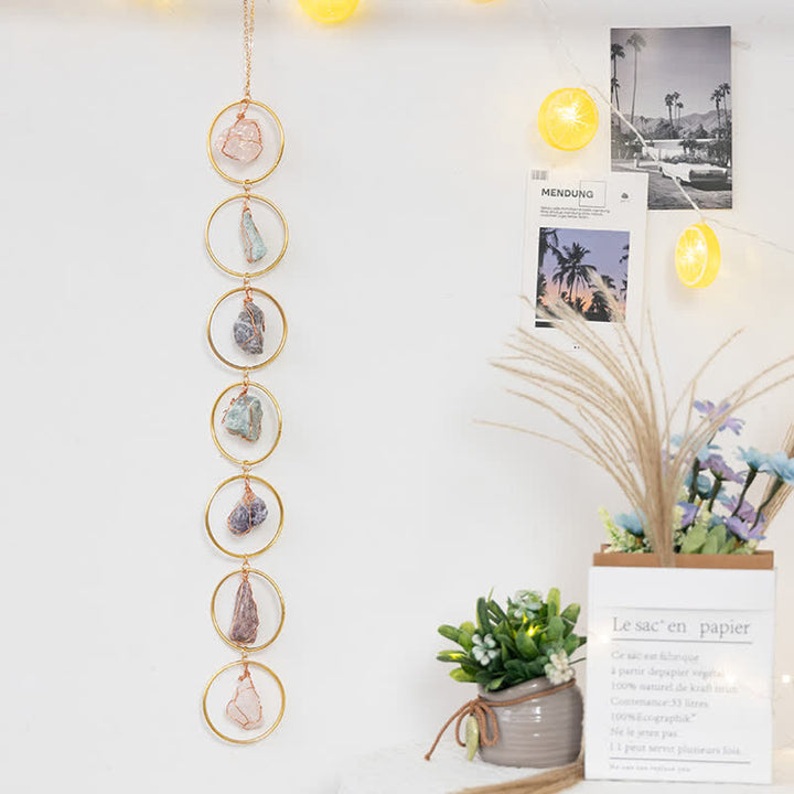 Carillon éolien mural en pierre naturelle Olivenorma