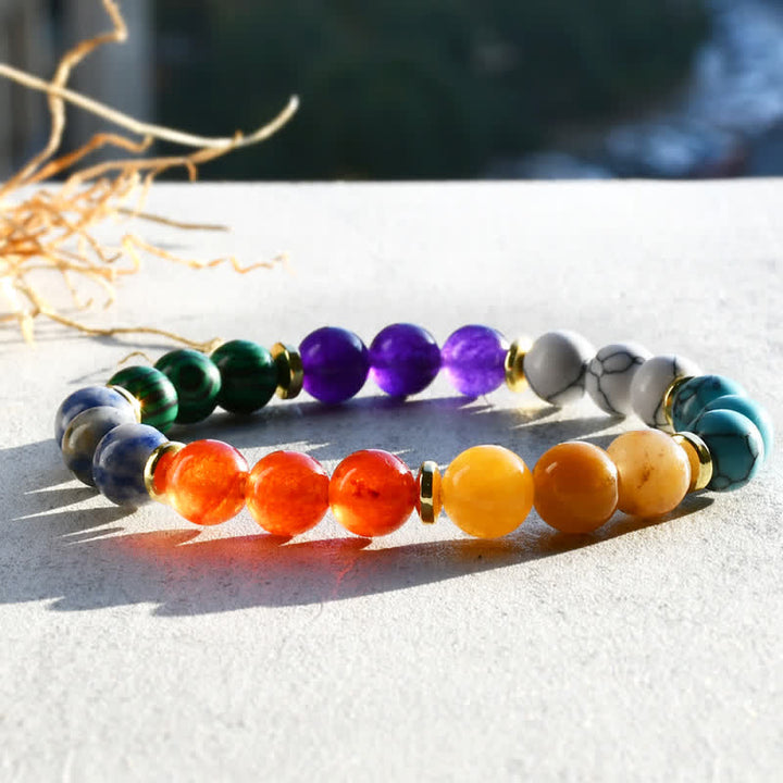 Bracelet de perles chakra Olivenorma