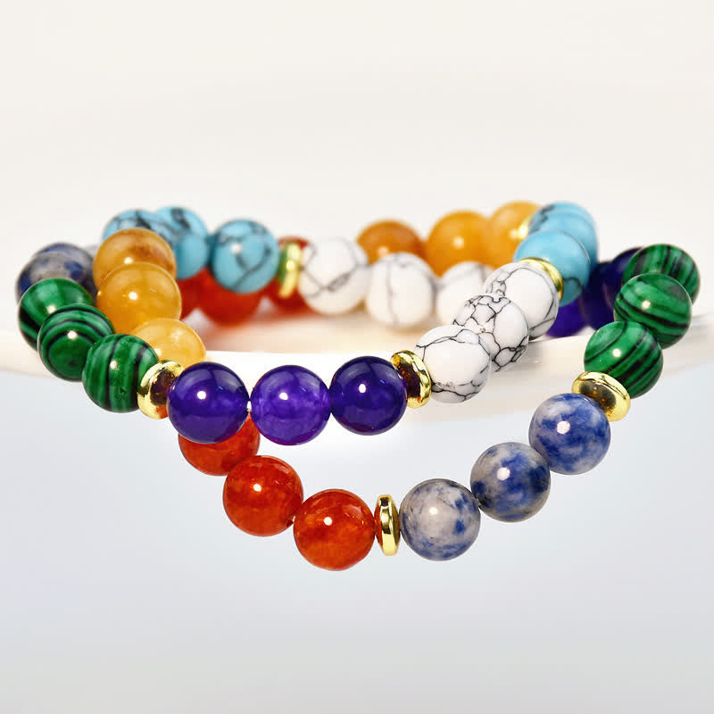 Bracelet de perles chakra Olivenorma