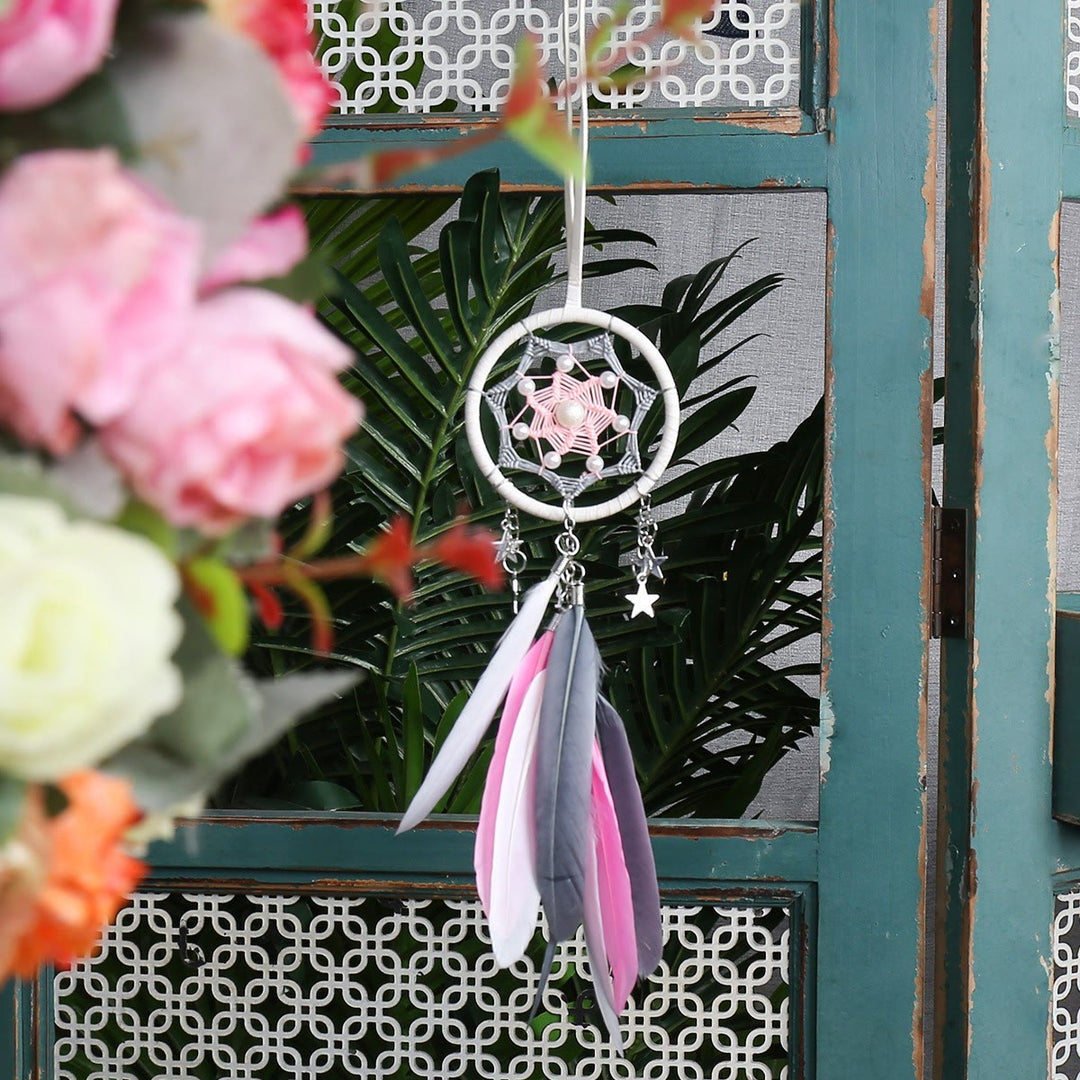 Ornement à suspendre attrape-rêves en pierres précieuses Arbre de vie Olivenorma