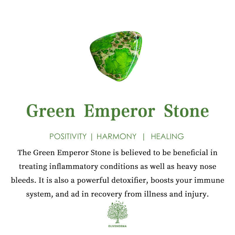 Ensemble de colliers avec pendentif arbre de vie en pierre naturelle Olivenorma