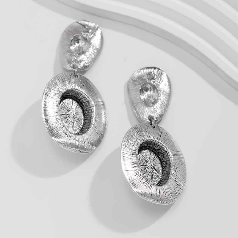 Collier et boucles d'oreilles pendantes exagérées en turquoise naturelle Olivenorma