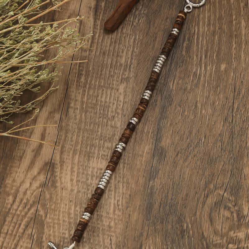 Bracelet de perles turquoise rétro bohème Olivenorma