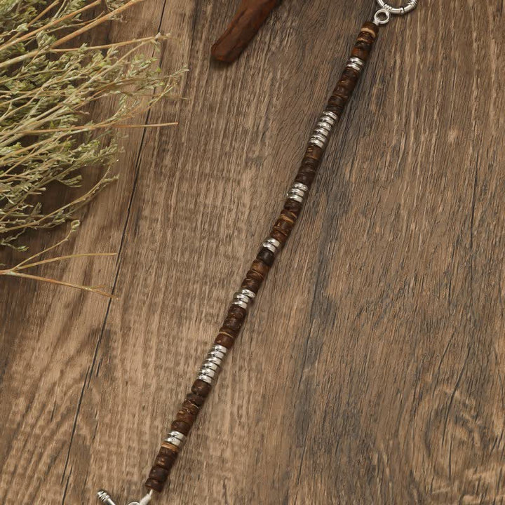 Bracelet de perles turquoise rétro bohème Olivenorma