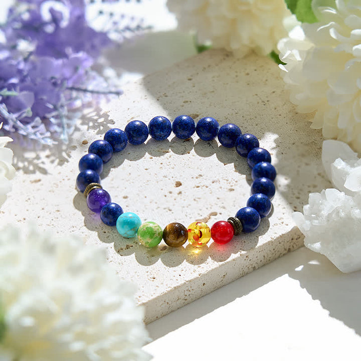 Bracelet Chakra Lazurite Olivenorma