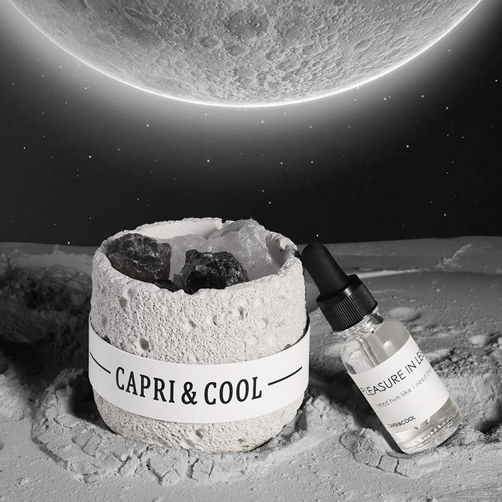 Coffret cadeau diffuseur d'huiles essentielles en cristal Olivenorma Aromathérapie en cristal