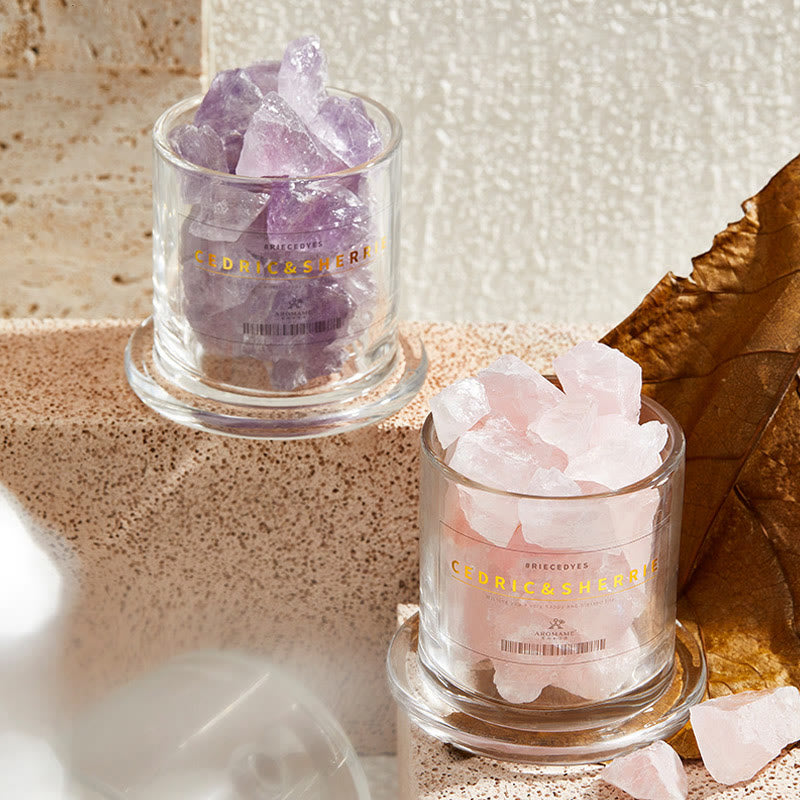 Diffuseur en pierre naturelle Olivenorma avec aromathérapie aux cristaux d'huiles essentielles