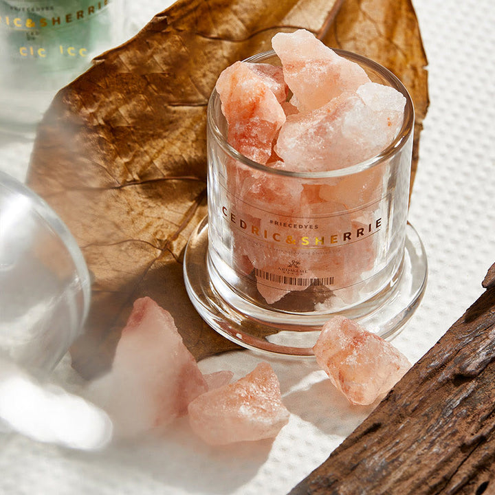 Diffuseur en pierre naturelle Olivenorma avec aromathérapie aux cristaux d'huiles essentielles