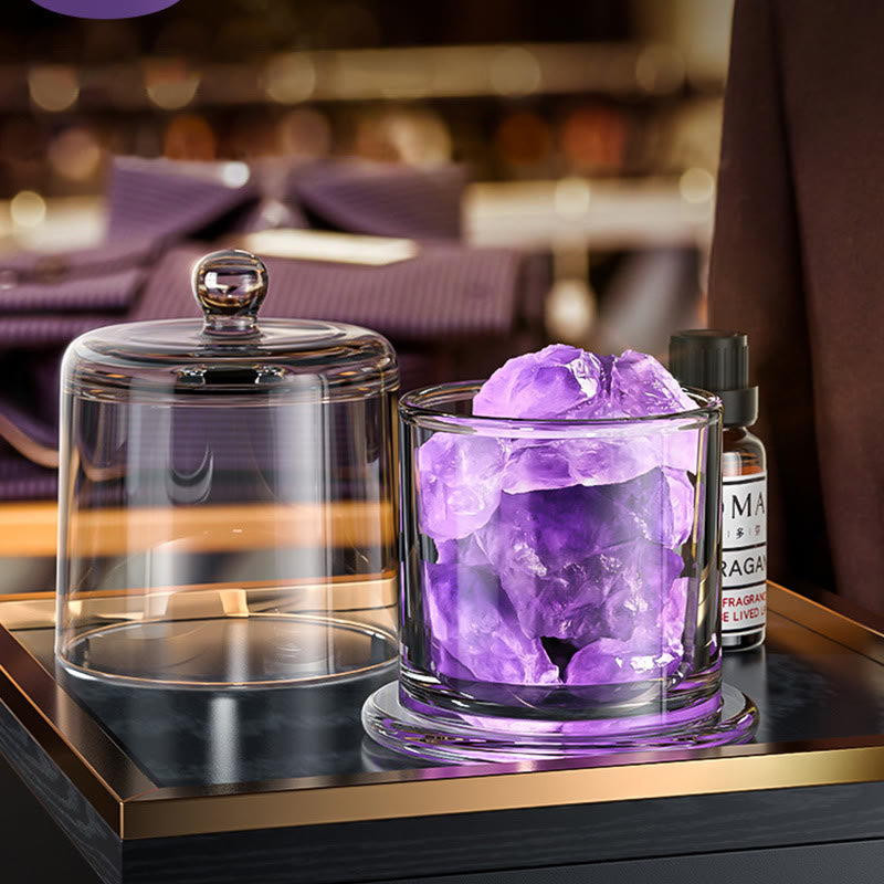 Diffuseur en pierre naturelle Olivenorma avec aromathérapie aux cristaux d'huiles essentielles