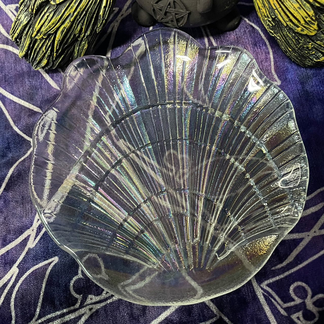 Bougeoir en cristal avec balai de sorcière magique Olivenorma pour décoration de bureau