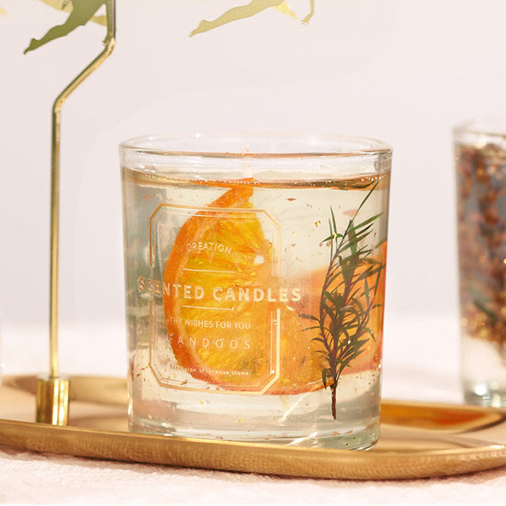 Bougie parfumée en verre Olivenorma pour la Saint-Valentin