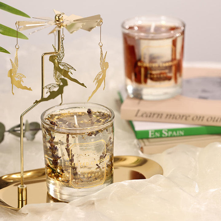 Bougie parfumée en verre Olivenorma pour la Saint-Valentin