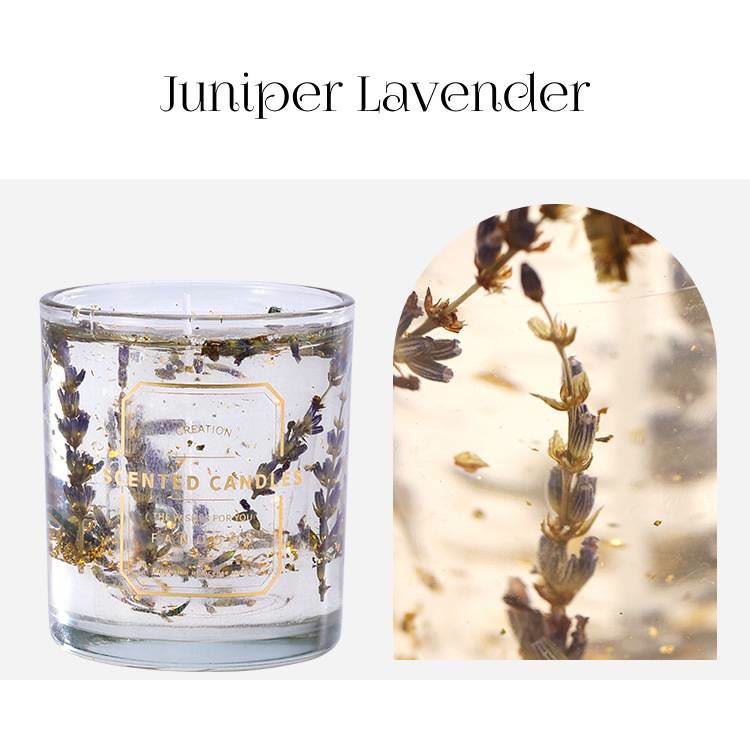 Bougie parfumée en verre Olivenorma pour la Saint-Valentin