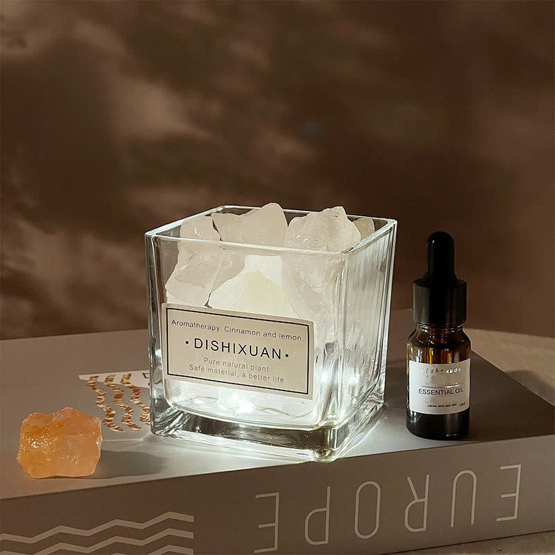 Diffuseur de pierres de cristal curatives Olivenorma pour aromathérapie