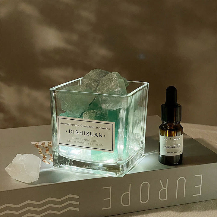 Diffuseur de pierres de cristal curatives Olivenorma pour aromathérapie