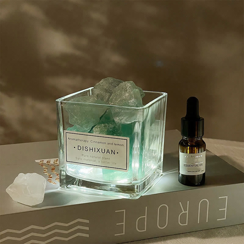 Diffuseur de pierres de cristal curatives Olivenorma pour aromathérapie