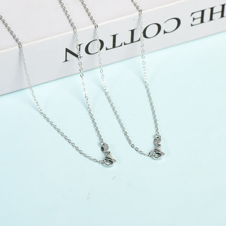 Ensemble de bijoux avec pendentif en coquillage de labradorite et pois Olivenorma et flocon de neige