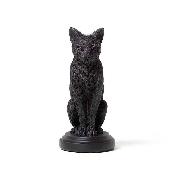 Bougeoir en forme de chat et de loup gothique Olivenorma