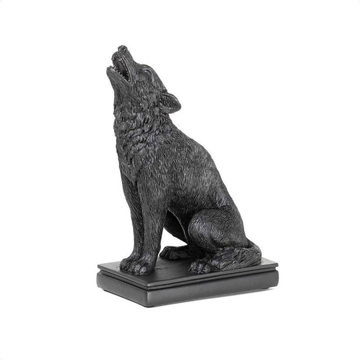Bougeoir en forme de chat et de loup gothique Olivenorma