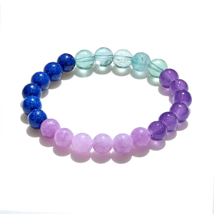 Bracelet pour femme en perles de cristal naturel Olivenorma