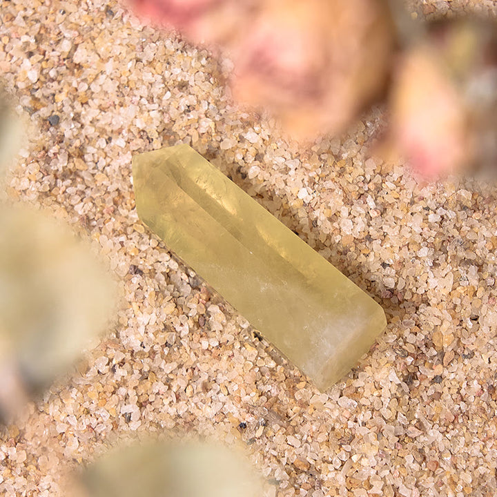 Baguettes de cristal de guérison en forme de tour d'obélisque en citrine naturelle Olivenorma