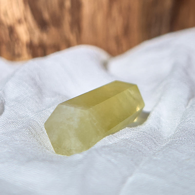 Baguettes de cristal de guérison en forme de tour d'obélisque en citrine naturelle Olivenorma