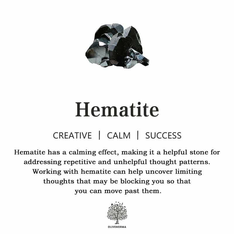 Bracelet en perles turquoise en pierre de lave et hématite naturelle Olivenorma