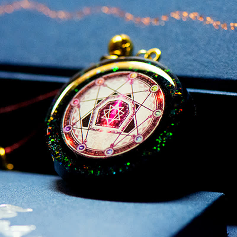 Collier énergétique orgone en quartz rubis et grenat Olivenorma