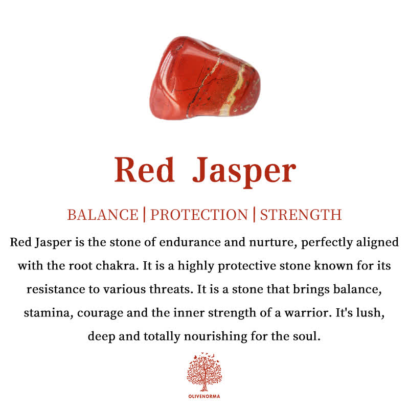 Sphère de cristal de jaspe rouge naturel Olivenorma