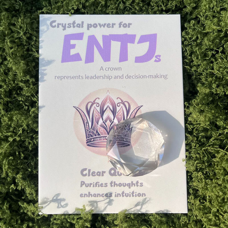 Ornements en cristal de gemme MBTI Olivenorma en pierre naturelle