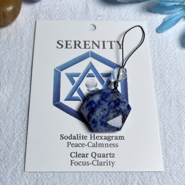 Porte-clés pendentif cube de Métatron en cristal naturel Olivenorma